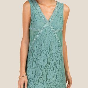Teal Lace dress from Francesca's